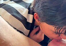 wanna watch this perfect latina teen give a sloppy morning blowjob then get pounded pov?