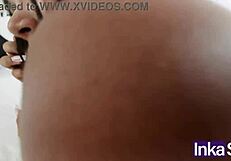 andrea andrade busty peruvian teen caught by fake trainer in jungle