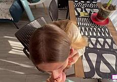 Stepmom fucked senseless during boss phone call?