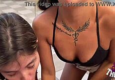 ninfetas beg for warm milk all over their pretty feet