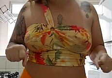 Teasing My Short Shorts to Beg for That Thick Cock Inside