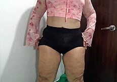 Sexy Latina Milf Suegra's Perfect Big Ass Cameltoe in Panties