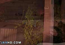 Wanna see Aya Mikami's tits fucked and creampied outdoors in uncensored JAV?