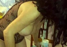 oh god velvet rain's squirting milf pussy wrecked by HUGE toys... so kinky!!