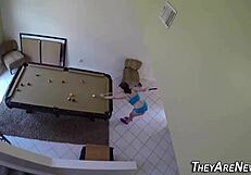 Hey, wanna see this lingerie teen take a monster cock facial?