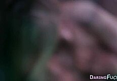 Posh European Babe Bent Over For Monster Cock Facial