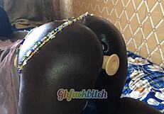 bbw amateur's pussy and ass double penetrated by huge black cock xxx