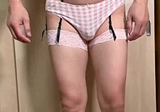 i'm the tennis club girl forced into embarrassing panties anal plug and nipple tease while volleyball babe takes tail plug