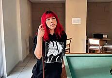 Zne Casting Ep01: Nana Batatinha's Big Ass And Tits Ride Qrozne In Wet Interracial Backstage Fuck