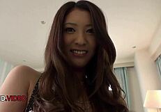 Sexy Milf Yui Kasuga Teases Stockings in POV Hardcore Creampie