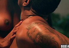 Big Butt Ebony Babe Nicole Kitt Gulps Huge Black Cock Then Bounces In Hardcore Doggystyle Pounding