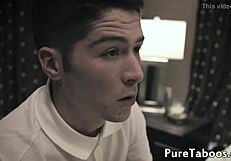 Filthy Stepsister Seduces Teen Stepbro for Wet Pussy Fuck