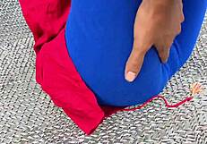 desi village beauty's tight pussy first time... can you handle her young moans?!