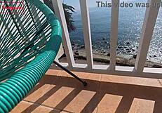 i give a public blowjob by the sea with my partner trailer