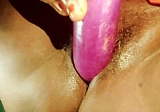 Village Chubby Girl Deepthroats Monster Cock Then Fucked by Brinjal on Ranch