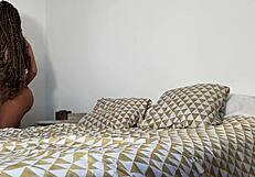 Damn! Petite Luna Blackx Gulps Cum After Monster Cock Pounding!