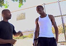 Erotic Asian Cheerleader's Threesome with Black Friends Features Rough Hair-Pulling Sex