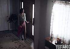 Big Tits Curvy Milf Wife Fucks Cheating Hubby and Teen Babysitter