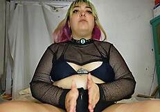 latina in panties whispers dirty joi to stroke your cock just right