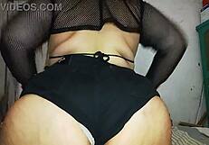 latina in panties whispers dirty joi to stroke your cock just right