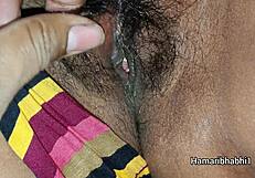 desi bhabhi gets her tight spot hammered hard in homemade indian fun