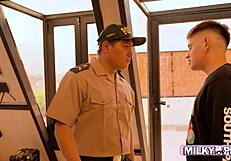 Muslim wife submits tight arab pussy to peruvian cop's hard doggystyle pounding