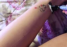 wanna see this brazilian latina teen dive into her hairy pussy fetish in the bath?