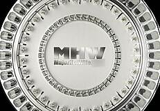 can sweet vickie swallow rome majors' cum after her busty blonde ride?