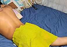 Colombian Neighbor Gives Steamy Massage Then Rides Cock Wildly