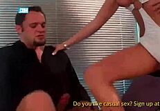 Dude, check how sexy cougar Tyla Winn's tight asshole swallows that throbbing cock deep