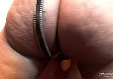 hey vera, wanna scissor that hairy pussy with my strapon?