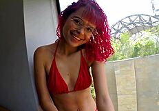 Latina lingerie model seduces producer with rough fucking to land the casting job
