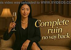 asian findom goddess drains wallet in total pov ruin