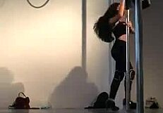 Sexy Doctor Strips Naked Dancing on Pole for Patient