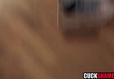 Husband Shocked Catching Milf Wife's Cheating Group Bang