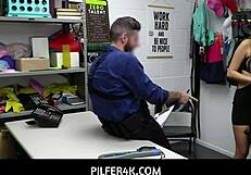 caught stealing gianna dior gets garage fuck punishment hard