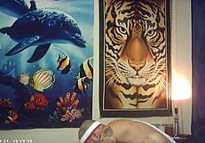 Behind Scenes Asian Babe Nerd Fucks Italian Machine Pornstar Glasses Gloves Natural Tits