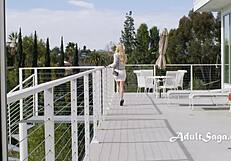 therapist tempts patient with blonde dildo seduction in steamy roleplay?