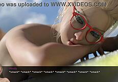 Jenny, your handjob on stepbrother got me hooked in summertime saga!