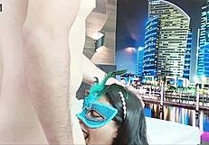 My first time filming this busty amateur milf in casting