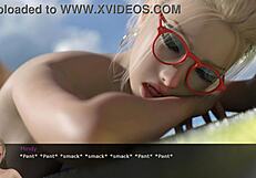 Jenny, your handjob on stepbrother got me hooked in summertime saga!