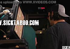 Two Big Cock Shemales Pound Black Milf Destiny Mira in Threesome