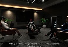 WOW! Caroline's wild lesbian fantasies explode in the rental cabin with redhead strapon dildo group pussy play!!