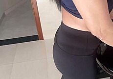 Horny For Legging Maid Paid Her For Intense Brazilian Fuck