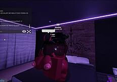 roblox demon roughly assfucks bent succubus with creampie