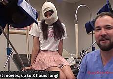 behind scenes at orgasm research inc patient 135 squirts from nurse toy fingering and anal