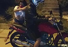 hey danny hot picks up stranger on moto for huge cock pussy fuck