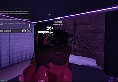 roblox demon roughly assfucks bent succubus with creampie