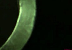 imagine redhead monica kneeling in confessional slurping huge cock through gloryhole deep