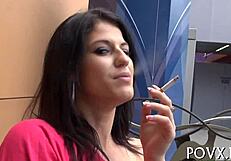 SMASHING THE TIGHT PUSSY OF THIS BARELY LEGAL 18+ EUROPEAN TEEN IN HARSH POV HARDCORE!